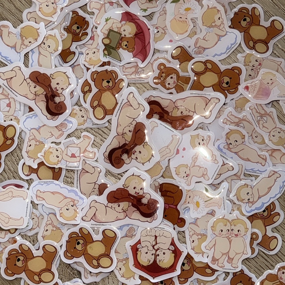 RANDOM Brandy melville sonny angel stickers